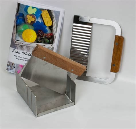 stainless steel soap mitre box miter box|Stainless Steel Soapmaking Miter Box for Cutting Loaf Soaps.